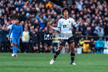 2024-03-03 - Peter Federico of Valencia during the Spanish championship Liga football match between Valencia CF and Real Madrid CF on March 2, 2024 at Mestalla stadium in Valencia, Spain - FOOTBALL - SPANISH CHAMP - VALENCIA V REAL MADRID - SPANISH LA LIGA - SOCCER