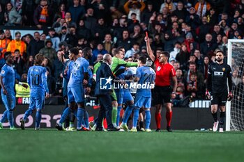 2024-03-03 - Red card for Jude Bellingham of Real Madrid during the Spanish championship Liga football match between Valencia CF and Real Madrid CF on March 2, 2024 at Mestalla stadium in Valencia, Spain - FOOTBALL - SPANISH CHAMP - VALENCIA V REAL MADRID - SPANISH LA LIGA - SOCCER
