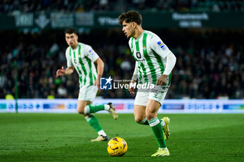 2024-03-10 - Ez Abde of Real Betis during the Spanish championship La Liga football match between Real Betis and Villarreal CF on March 10, 2024 at Benito Villamarin stadium in Sevilla, Spain - FOOTBALL - SPANISH CHAMP - REAL BETIS V VILLARREAL - SPANISH LA LIGA - SOCCER