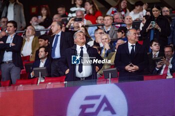 2024-03-17 - Joan Laporta, president of FC Barcelona, seen during the La Liga EA Sports 2023/24 football match between Atletico Madrid vs FC Barcelona at Civitas Metropolitano Stadium in Madrid, Spain. - ATLETICO MADRID VS FC BARCELONA - SPANISH LA LIGA - SOCCER