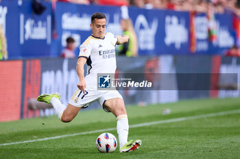 2024-03-16 - Lucas Vazquez of Real Madrid CF during the Spanish championship La Liga football match between CA Osasuna and Real Madrid CF on March 16, 2024 at San Mames stadium in Pamplona, Spain - FOOTBALL - SPANISH CHAMP - OSASUNA V REAL MADRID - SPANISH LA LIGA - SOCCER