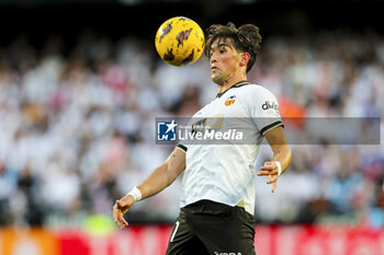 2024-04-20 - Jesus Vazquez of Valencia during the Spanish championship La Liga football match between Valencia CF and Real Betis Balompie on April 20, 2024 at Mestalla stadium in Valencia, Spain - FOOTBALL - SPANISH CHAMP - VALENCIA V REAL BETIS - SPANISH LA LIGA - SOCCER