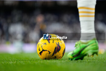 2024-04-21 - Illustration, ball of the match during the Spanish championship La Liga football match between Real Madrid and FC Barcelona on April 21, 2024 at Santiago Bernabeu stadium in Madrid, Spain - FOOTBALL - SPANISH CHAMP - REAL MADRID V FC BARCELONA - SPANISH LA LIGA - SOCCER