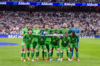 2024-05-25 - Real Betis team during the official picture before the La Liga EA Sports 2023/24 football match between Real Madrid vs Real Betis at Estadio Santiago Bernabeu on May 25, 2024 in Madrid, Spain. - REAL MADRID VS REAL BETIS - SPANISH LA LIGA - SOCCER