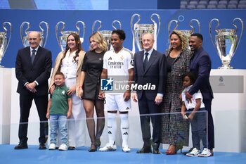 2024-07-27 - Real Madrid present their new player Endrick at the Santiago Bernabeu, Madrid 27 July 2024 Cordon Press - REAL MADRID ENDRICK - SPANISH LA LIGA - SOCCER