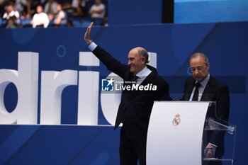 2024-07-27 - Real Madrid present their new player Endrick at the Santiago Bernabeu, Madrid 27 July 2024 Cordon Press - REAL MADRID ENDRICK - SPANISH LA LIGA - SOCCER