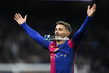 2024-10-26 - Pablo Martin Paez Gavira "Gavi" of FC Barcelona during the Spanish championship La Liga football match between Real Madrid CF and FC Barcelona on 26 October 2024 at Santiago Bernabeu stadium in Madrid, Spain - FOOTBALL - SPANISH CHAMP - REAL MADRID V FC BARCELONA - SPANISH LA LIGA - SOCCER