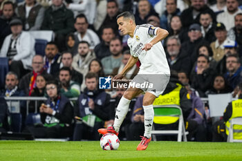 2024-10-26 - Lucas Vazquez of Real Madrid during the Spanish championship La Liga football match between Real Madrid CF and FC Barcelona on 26 October 2024 at Santiago Bernabeu stadium in Madrid, Spain - FOOTBALL - SPANISH CHAMP - REAL MADRID V FC BARCELONA - SPANISH LA LIGA - SOCCER