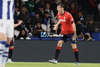 2024-10-27 - Spanish La Liga EA Sport soccer match Real Sociedad vs Osasuna at Reale Arena stadium in San Sebastian, Spain 27 October 2024 900/Cordon Press - LA LIGA: REAL SOCIEDAD VS OSASUNA - SPANISH LA LIGA - SOCCER