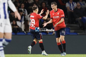 2024-10-27 - Spanish La Liga EA Sport soccer match Real Sociedad vs Osasuna at Reale Arena stadium in San Sebastian, Spain 27 October 2024 900/Cordon Press - LA LIGA: REAL SOCIEDAD VS OSASUNA - SPANISH LA LIGA - SOCCER