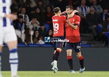 2024-10-27 - Spanish La Liga EA Sport soccer match Real Sociedad vs Osasuna at Reale Arena stadium in San Sebastian, Spain 27 October 2024 900/Cordon Press - LA LIGA: REAL SOCIEDAD VS OSASUNA - SPANISH LA LIGA - SOCCER