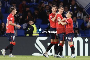 2024-10-27 - Spanish La Liga EA Sport soccer match Real Sociedad vs Osasuna at Reale Arena stadium in San Sebastian, Spain 27 October 2024 900/Cordon Press - LA LIGA: REAL SOCIEDAD VS OSASUNA - SPANISH LA LIGA - SOCCER