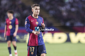 2024-11-03 - Marc Casado of FC Barcelona during the Spanish championship La Liga football match between FC Barcelona and RCD Espanyol on 3 November 2024 at Estadi Olímpic Lluís Companys in Barcelona, Spain - FOOTBALL - SPANISH CHAMP - BARCELONA V ESPANYOL - SPANISH LA LIGA - SOCCER