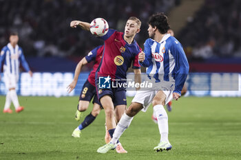 2024-11-03 - Fermin Lopez of FC Barcelona during the Spanish championship La Liga football match between FC Barcelona and RCD Espanyol on 3 November 2024 at Estadi Olímpic Lluís Companys in Barcelona, Spain - FOOTBALL - SPANISH CHAMP - BARCELONA V ESPANYOL - SPANISH LA LIGA - SOCCER