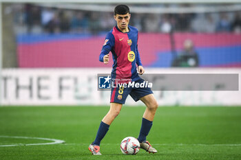 2024-11-03 - Pedro GONZALEZ LOPEZ (Pedri) of Barcelona during the Spanish championship La Liga football match between FC Barcelona and RCD Espanyol de Barcelona on 3 November 2024 at Estadi Olimpic Lluis Companys in Barcelona, Spain - FOOTBALL - SPANISH CHAMP - BARCELONA V ESPANYOL - SPANISH LA LIGA - SOCCER