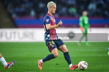 2024-11-03 - Dani OLMO of Barcelona during the Spanish championship La Liga football match between FC Barcelona and RCD Espanyol de Barcelona on 3 November 2024 at Estadi Olimpic Lluis Companys in Barcelona, Spain - FOOTBALL - SPANISH CHAMP - BARCELONA V ESPANYOL - SPANISH LA LIGA - SOCCER