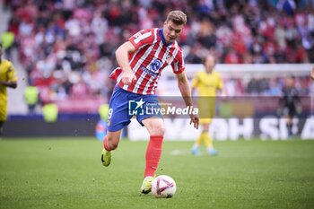 2024-11-03 - Spanish La Liga EA Sports soccer match Atletico de Madrid vs Las Palmas at Riyadh Air Metropolitano Stadium in Madrid, Spain 03 November 2024 Alexander Sorloth 900/Cordon Press - LA LIGA: ATLETICO DE MADRID VS LAS PALMAS - SPANISH LA LIGA - SOCCER