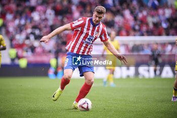 2024-11-03 - Spanish La Liga EA Sports soccer match Atletico de Madrid vs Las Palmas at Riyadh Air Metropolitano Stadium in Madrid, Spain 03 November 2024 Alexander Sorloth 900/Cordon Press - LA LIGA: ATLETICO DE MADRID VS LAS PALMAS - SPANISH LA LIGA - SOCCER