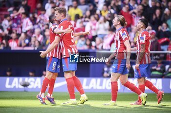 2024-11-03 - Spanish La Liga EA Sports soccer match Atletico de Madrid vs Las Palmas at Riyadh Air Metropolitano Stadium in Madrid, Spain 03 November 2024 Alexander Sorloth 900/Cordon Press - LA LIGA: ATLETICO DE MADRID VS LAS PALMAS - SPANISH LA LIGA - SOCCER