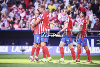 2024-11-03 - Spanish La Liga EA Sports soccer match Atletico de Madrid vs Las Palmas at Riyadh Air Metropolitano Stadium in Madrid, Spain 03 November 2024 Alexander Sorloth 900/Cordon Press - LA LIGA: ATLETICO DE MADRID VS LAS PALMAS - SPANISH LA LIGA - SOCCER