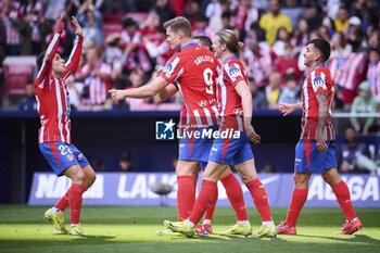 2024-11-03 - Spanish La Liga EA Sports soccer match Atletico de Madrid vs Las Palmas at Riyadh Air Metropolitano Stadium in Madrid, Spain 03 November 2024 Alexander Sorloth 900/Cordon Press - LA LIGA: ATLETICO DE MADRID VS LAS PALMAS - SPANISH LA LIGA - SOCCER