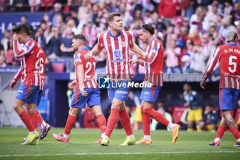 2024-11-03 - Spanish La Liga EA Sports soccer match Atletico de Madrid vs Las Palmas at Riyadh Air Metropolitano Stadium in Madrid, Spain 03 November 2024 Alexander Sorloth 900/Cordon Press - LA LIGA: ATLETICO DE MADRID VS LAS PALMAS - SPANISH LA LIGA - SOCCER