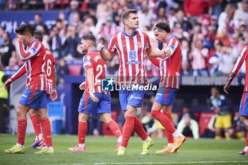 2024-11-03 - Spanish La Liga EA Sports soccer match Atletico de Madrid vs Las Palmas at Riyadh Air Metropolitano Stadium in Madrid, Spain 03 November 2024 Alexander Sorloth 900/Cordon Press - LA LIGA: ATLETICO DE MADRID VS LAS PALMAS - SPANISH LA LIGA - SOCCER