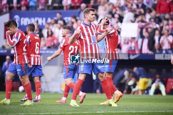 2024-11-03 - Spanish La Liga EA Sports soccer match Atletico de Madrid vs Las Palmas at Riyadh Air Metropolitano Stadium in Madrid, Spain 03 November 2024 Alexander Sorloth 900/Cordon Press - LA LIGA: ATLETICO DE MADRID VS LAS PALMAS - SPANISH LA LIGA - SOCCER