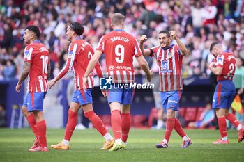 2024-11-03 - Spanish La Liga EA Sports soccer match Atletico de Madrid vs Las Palmas at Riyadh Air Metropolitano Stadium in Madrid, Spain 03 November 2024 Alexander Sorloth 900/Cordon Press - LA LIGA: ATLETICO DE MADRID VS LAS PALMAS - SPANISH LA LIGA - SOCCER