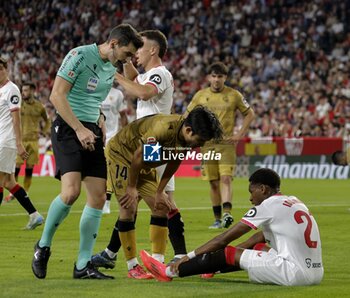 2024-11-03 - Spanish La Liga EA Sports soccer match Sevilla vs Real Sociedad at Ramon Sanchez Pizjuan Stadium in Sevilla, Spain 03 November 2024 JORNADA 12 LIGA 1ª DIVISION ESTADIO SANCHEZ PIZJUAN SEVILLA FC-REAL SOCIEDAD. 900/Cordon Press - LA LIGA: SEVILLA VS REAL SOCIEDAD - SPANISH LA LIGA - SOCCER