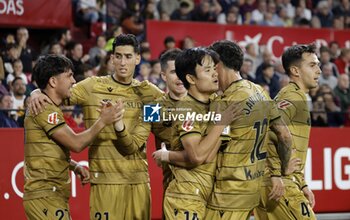 2024-11-03 - Spanish La Liga EA Sports soccer match Sevilla vs Real Sociedad at Ramon Sanchez Pizjuan Stadium in Sevilla, Spain 03 November 2024 JORNADA 12 LIGA 1ª DIVISION ESTADIO SANCHEZ PIZJUAN SEVILLA FC-REAL SOCIEDAD. 900/Cordon Press - LA LIGA: SEVILLA VS REAL SOCIEDAD - SPANISH LA LIGA - SOCCER