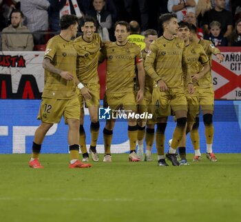 2024-11-03 - Spanish La Liga EA Sports soccer match Sevilla vs Real Sociedad at Ramon Sanchez Pizjuan Stadium in Sevilla, Spain 03 November 2024 JORNADA 12 LIGA 1ª DIVISION ESTADIO SANCHEZ PIZJUAN SEVILLA FC-REAL SOCIEDAD. 900/Cordon Press - LA LIGA: SEVILLA VS REAL SOCIEDAD - SPANISH LA LIGA - SOCCER