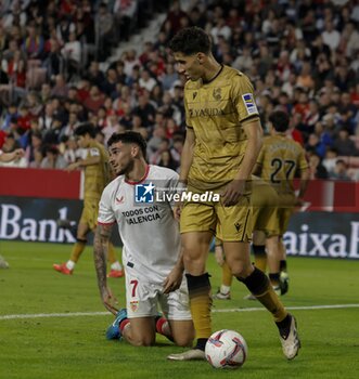 2024-11-03 - Spanish La Liga EA Sports soccer match Sevilla vs Real Sociedad at Ramon Sanchez Pizjuan Stadium in Sevilla, Spain 03 November 2024 JORNADA 12 LIGA 1ª DIVISION ESTADIO SANCHEZ PIZJUAN SEVILLA FC-REAL SOCIEDAD. 900/Cordon Press - LA LIGA: SEVILLA VS REAL SOCIEDAD - SPANISH LA LIGA - SOCCER