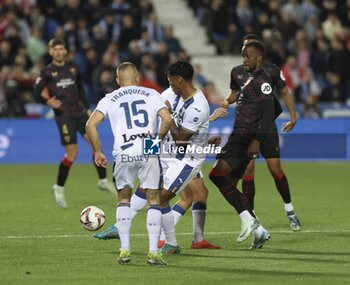 2024-11-09 - Spanis La Liga EA Sports soccer match Leganes vs Sevilla at Butarque Stadium in Leganes, Madrid, Spain 09 November 2024 900/Cordon Press - LA LIGA: LEGANES VS SEVILLA  - SPANISH LA LIGA - SOCCER