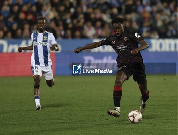 2024-11-09 - Spanis La Liga EA Sports soccer match Leganes vs Sevilla at Butarque Stadium in Leganes, Madrid, Spain 09 November 2024 900/Cordon Press - LA LIGA: LEGANES VS SEVILLA  - SPANISH LA LIGA - SOCCER