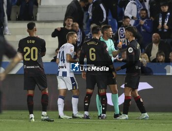 2024-11-09 - Spanis La Liga EA Sports soccer match Leganes vs Sevilla at Butarque Stadium in Leganes, Madrid, Spain 09 November 2024 900/Cordon Press - LA LIGA: LEGANES VS SEVILLA  - SPANISH LA LIGA - SOCCER