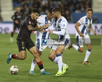 2024-11-09 - Spanis La Liga EA Sports soccer match Leganes vs Sevilla at Butarque Stadium in Leganes, Madrid, Spain 09 November 2024 900/Cordon Press - LA LIGA: LEGANES VS SEVILLA  - SPANISH LA LIGA - SOCCER