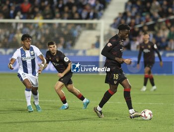 2024-11-09 - Spanis La Liga EA Sports soccer match Leganes vs Sevilla at Butarque Stadium in Leganes, Madrid, Spain 09 November 2024 900/Cordon Press - LA LIGA: LEGANES VS SEVILLA  - SPANISH LA LIGA - SOCCER