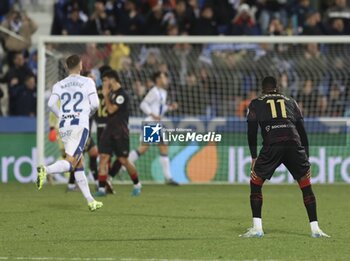 2024-11-09 - Spanis La Liga EA Sports soccer match Leganes vs Sevilla at Butarque Stadium in Leganes, Madrid, Spain 09 November 2024 900/Cordon Press - LA LIGA: LEGANES VS SEVILLA  - SPANISH LA LIGA - SOCCER