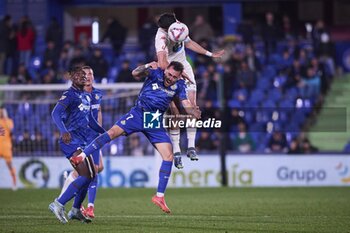 2024-11-22 - Spanish La Liga EA Sports soccer match between Getafe and Valladolid at Coliseum Stadium in Getafe, Madrid, Spain 22 November 2024 900/Cordon Press - LA LIGA: GETAFE VS VALLADOLID - SPANISH LA LIGA - SOCCER