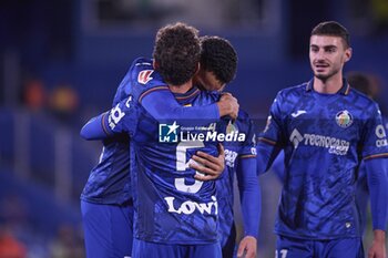 2024-11-22 - Spanish La Liga EA Sports soccer match between Getafe and Valladolid at Coliseum Stadium in Getafe, Madrid, Spain 22 November 2024 900/Cordon Press - LA LIGA: GETAFE VS VALLADOLID - SPANISH LA LIGA - SOCCER