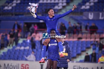 2024-11-22 - Spanish La Liga EA Sports soccer match between Getafe and Valladolid at Coliseum Stadium in Getafe, Madrid, Spain 22 November 2024 900/Cordon Press - LA LIGA: GETAFE VS VALLADOLID - SPANISH LA LIGA - SOCCER