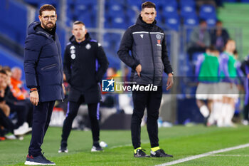 2024-11-22 - Jose Bordalas, head coach of Getafe during the Spanish championship La Liga football match between Getafe CF and Real Valladolid on November 22, 2024 at Coliseum de Getafe stadium in Getafe, Spain - FOOTBALL - SPANISH CHAMP - GETAFE V VALLADOLID - SPANISH LA LIGA - SOCCER