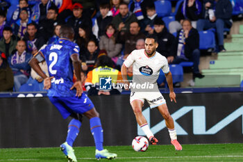 2024-11-22 - Anuar of Real Valladolid during the Spanish championship La Liga football match between Getafe CF and Real Valladolid on November 22, 2024 at Coliseum de Getafe stadium in Getafe, Spain - FOOTBALL - SPANISH CHAMP - GETAFE V VALLADOLID - SPANISH LA LIGA - SOCCER