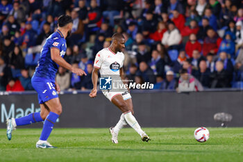 2024-11-22 - Mamadou Sylla of Real Valladolid during the Spanish championship La Liga football match between Getafe CF and Real Valladolid on November 22, 2024 at Coliseum de Getafe stadium in Getafe, Spain - FOOTBALL - SPANISH CHAMP - GETAFE V VALLADOLID - SPANISH LA LIGA - SOCCER