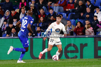 2024-11-22 - Lucas Rosa of Real Valladolid during the Spanish championship La Liga football match between Getafe CF and Real Valladolid on November 22, 2024 at Coliseum de Getafe stadium in Getafe, Spain - FOOTBALL - SPANISH CHAMP - GETAFE V VALLADOLID - SPANISH LA LIGA - SOCCER