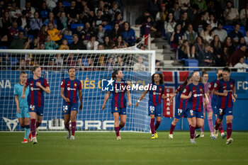 2024-05-10 - Vicky Lopez (FC Barcelona) celebrates after scoring her team's goalLiga F match between FC Barcelona Fem and Ahtletic Club Fem at Estadi Johan Cruyff, in Barcelona, ,Spain on May 10, 2024. Photo by Felipe Mondino - FC BARCELONA FEM - ATHLETIC CLUB FEM - SPANISH PRIMERA DIVISION WOMEN - SOCCER