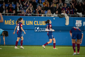 2024-05-10 - Mariona Caldentey (FC Barcelona) celebrates after scoring her team's goalLiga F match between FC Barcelona Fem and Ahtletic Club Fem at Estadi Johan Cruyff, in Barcelona, ,Spain on May 10, 2024. Photo by Felipe Mondino - FC BARCELONA FEM - ATHLETIC CLUB FEM - SPANISH PRIMERA DIVISION WOMEN - SOCCER