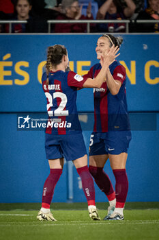 2024-05-10 - Ona Batlle (FC Barcelona) celebrates after scoring her team's goalLiga F match between FC Barcelona Fem and Ahtletic Club Fem at Estadi Johan Cruyff, in Barcelona, ,Spain on May 10, 2024. Photo by Felipe Mondino - FC BARCELONA FEM - ATHLETIC CLUB FEM - SPANISH PRIMERA DIVISION WOMEN - SOCCER