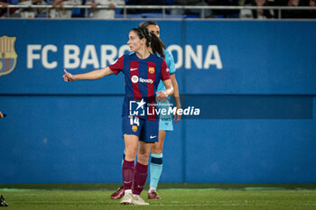 2024-05-10 - Aitana Bonmati (FC Barcelona) gestures during Liga F match between FC Barcelona Fem and Ahtletic Club Fem at Estadi Johan Cruyff, in Barcelona, ,Spain on May 10, 2024. Photo by Felipe Mondino - FC BARCELONA FEM - ATHLETIC CLUB FEM - SPANISH PRIMERA DIVISION WOMEN - SOCCER